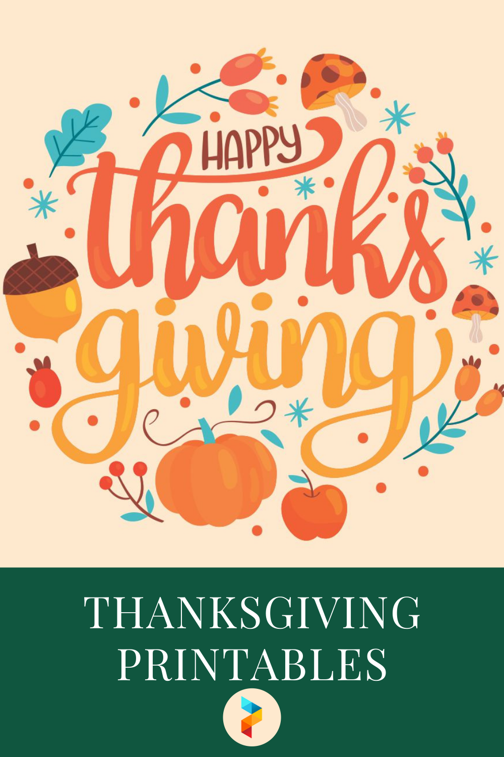 Thanksgiving - 10 Free PDF Printables | Printablee