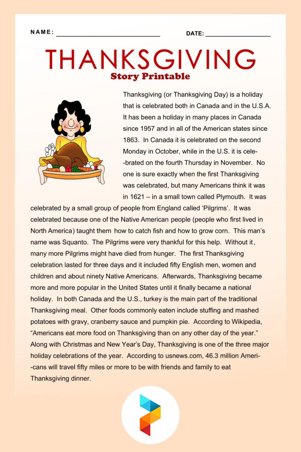 10-best-thanksgiving-story-printable-printablee