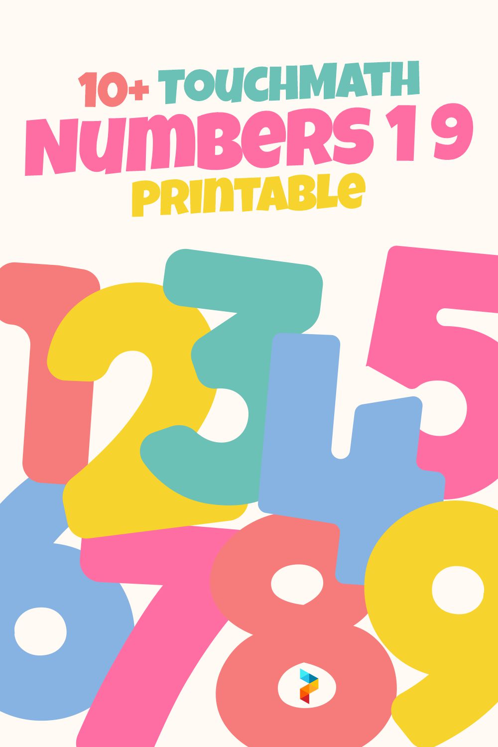 10 Best TouchMath Numbers 1 9 Printable PDF for Free at Printablee