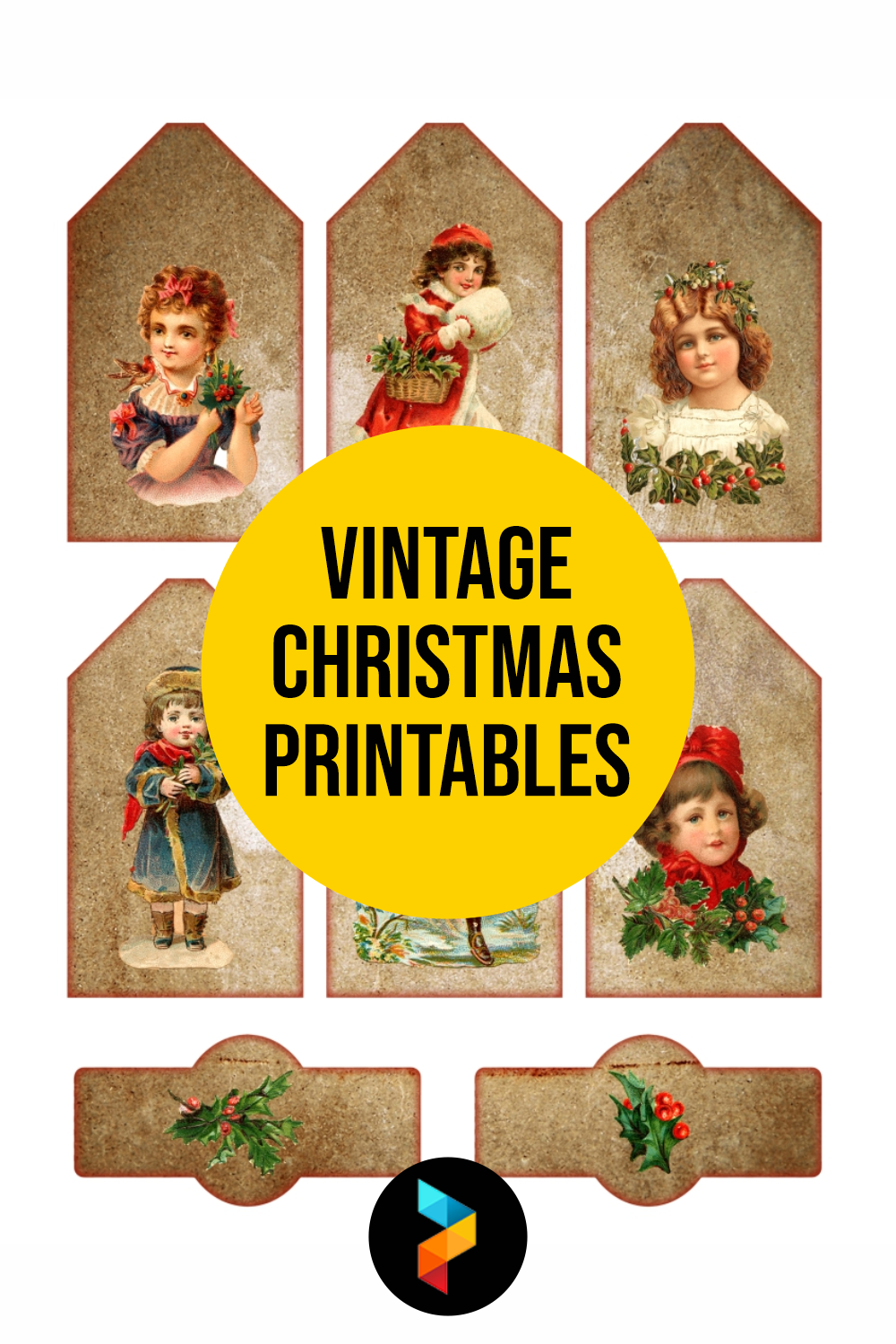 Vintage Christmas Printables