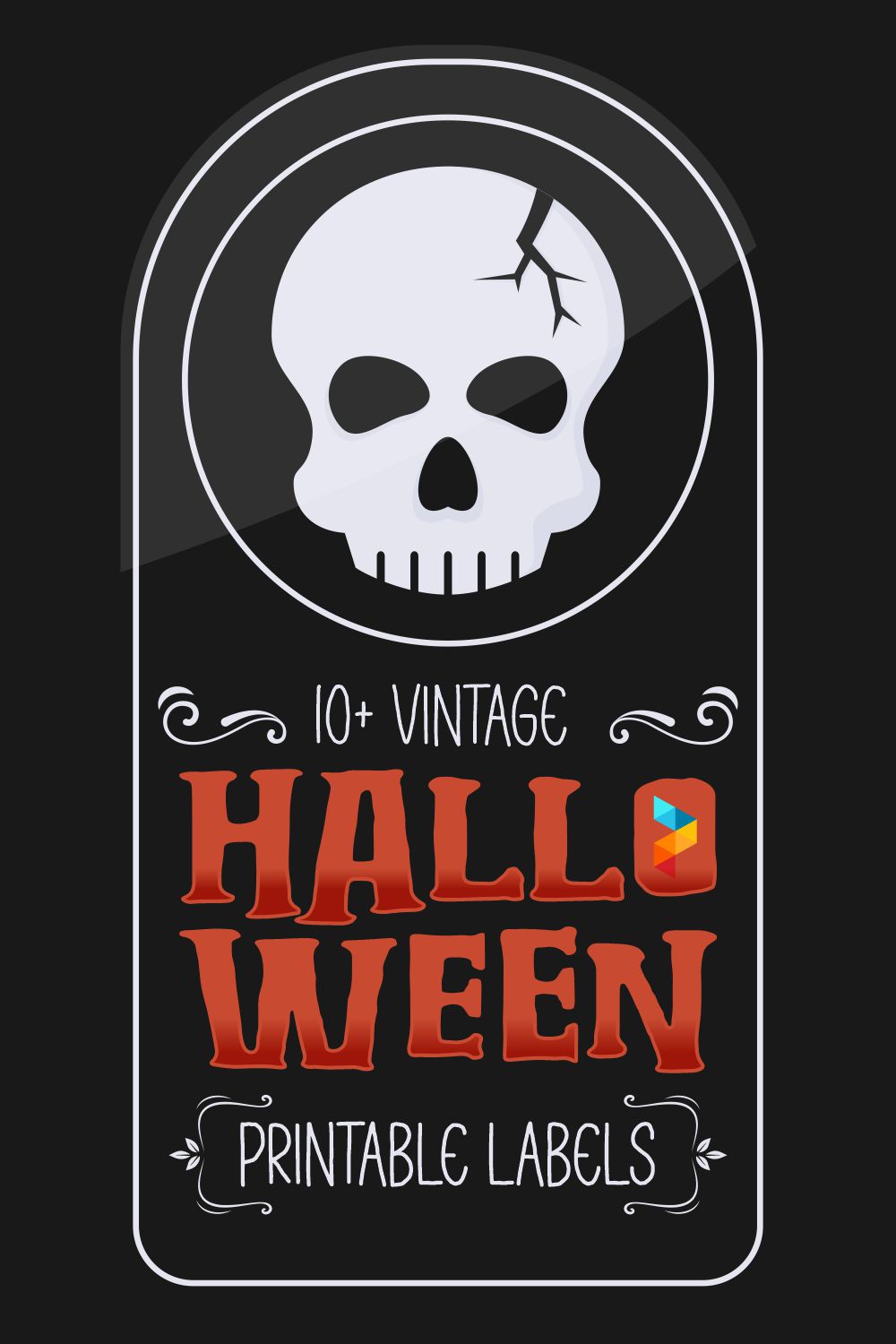 Vintage Halloween Printable Labels