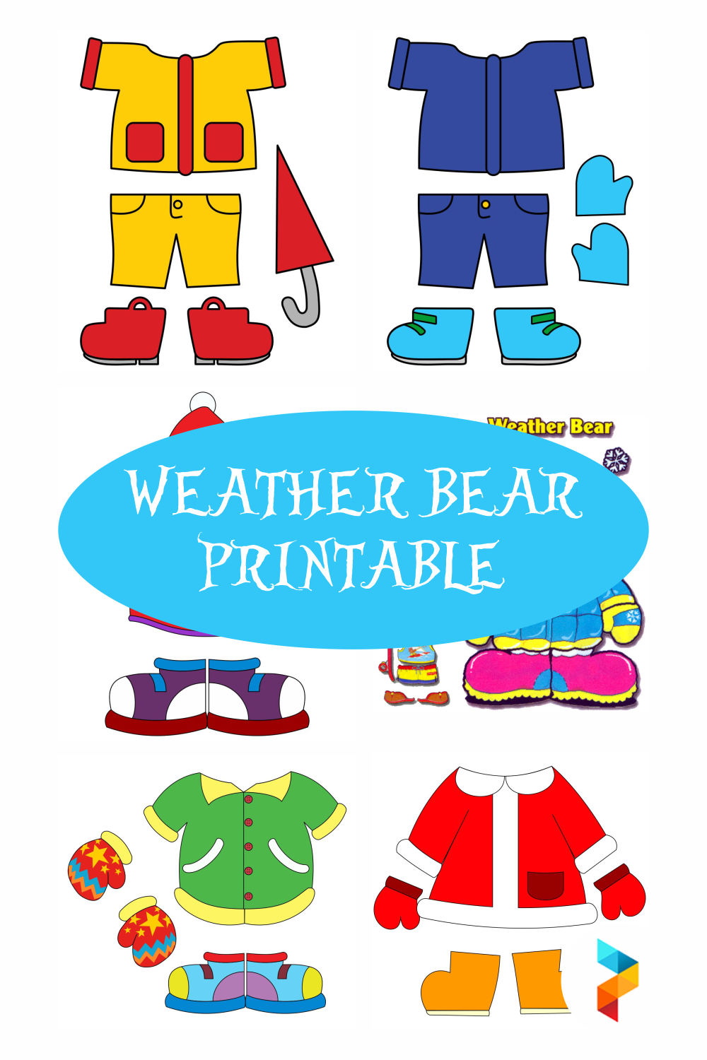 Weather Bear Printable